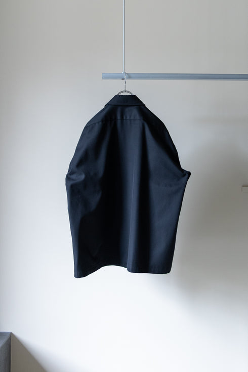 【SHEIK YERBOUTI】"OVER-FIT COTTON DUCK MILITARY SHIRT"